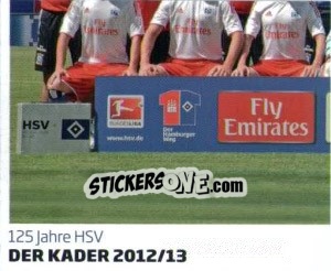 Sticker Der Kader 2012/13