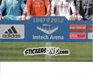 Sticker Der Kader 2012/13 - Nur der HSV: 125 Jahre n. 239 - Juststickit