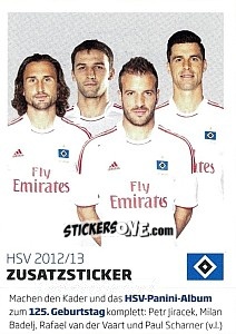 Cromo Extra Sticker - Nur der HSV: 125 Jahre - Juststickit