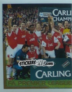 Sticker FAPL Champions 1997-98 (1/2) - Premier League Inglese 1998-1999 n. 3 - Merlin
