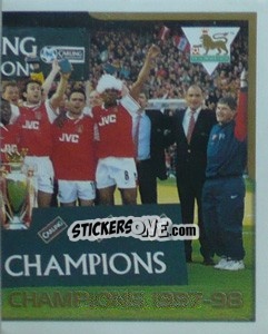 Sticker FAPL Champions 1997-98 (2/2) - Premier League Inglese 1998-1999 n. 4 - Merlin