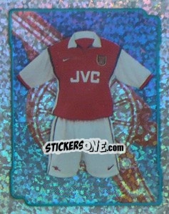 Figurina Home Kit - Premier League Inglese 1998-1999 - Merlin