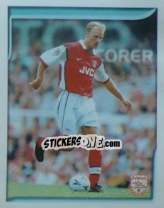 Cromo Dennis Bergkamp (Top Scorer) - Premier League Inglese 1998-1999 - Merlin