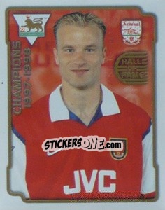 Cromo Dennis Bergkamp - Premier League Inglese 1998-1999 - Merlin