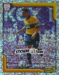 Figurina Marc Overmars (Key Player) - Premier League Inglese 1998-1999 - Merlin