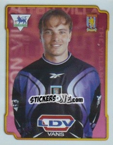 Cromo Mark Bosnich - Premier League Inglese 1998-1999 - Merlin