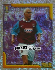Figurina Mark Draper (Key Player) - Premier League Inglese 1998-1999 - Merlin