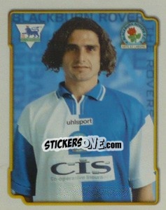 Figurina Sebastien Perez - Premier League Inglese 1998-1999 - Merlin