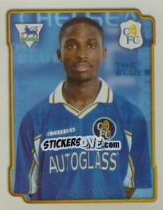 Figurina Celestine Babayaro - Premier League Inglese 1998-1999 - Merlin