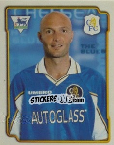 Sticker Frank Leboeuf - Premier League Inglese 1998-1999 - Merlin