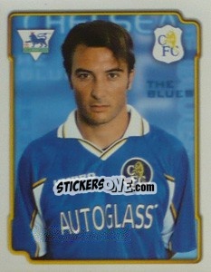 Figurina Pier Luigi Casiraghi - Premier League Inglese 1998-1999 n. 127 - Merlin