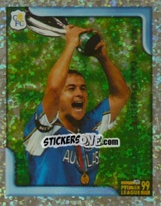 Sticker Dennis Wise (Fans' Favourite) - Premier League Inglese 1998-1999 - Merlin