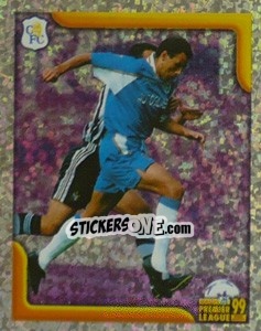 Sticker Gustavo Poyet (Key Player) - Premier League Inglese 1998-1999 - Merlin