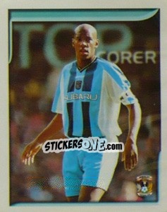 Sticker Dion Dublin (Top Scorer) - Premier League Inglese 1998-1999 n. 137 - Merlin