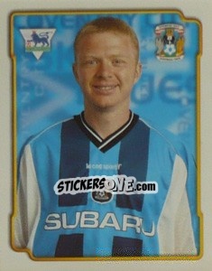 Figurina David Burrows - Premier League Inglese 1998-1999 - Merlin