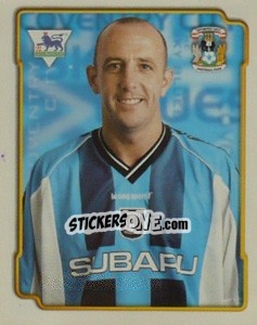 Sticker Gary McAllister - Premier League Inglese 1998-1999 - Merlin
