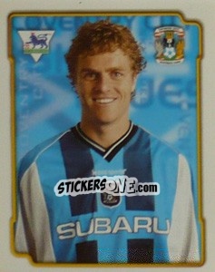 Figurina Trond Egil Soltvedt - Premier League Inglese 1998-1999 - Merlin