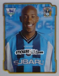 Sticker Dion Dublin - Premier League Inglese 1998-1999 n. 155 - Merlin