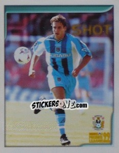 Cromo Darren Huckerby (Hotshot) - Premier League Inglese 1998-1999 - Merlin