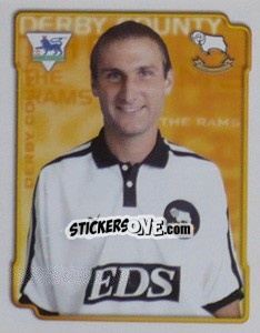 Cromo Horacio Cabonari - Premier League Inglese 1998-1999 - Merlin