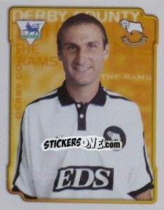 Figurina Horacio Cabonari - Premier League Inglese 1998-1999 - Merlin