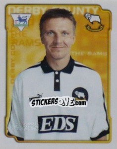 Figurina Jacob Laursen - Premier League Inglese 1998-1999 - Merlin