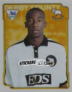 Figurina Paulo Wanchope - Premier League Inglese 1998-1999 - Merlin