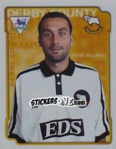 Sticker Francesco Baiano - Premier League Inglese 1998-1999 - Merlin