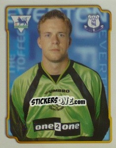 Sticker Thomas Myhre - Premier League Inglese 1998-1999 n. 192 - Merlin