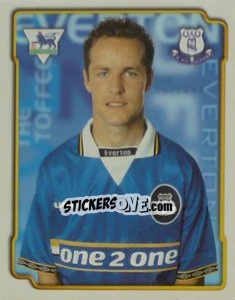 Sticker Alex Cleland - Premier League Inglese 1998-1999 - Merlin