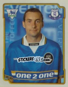 Sticker Don Hutchison - Premier League Inglese 1998-1999 - Merlin