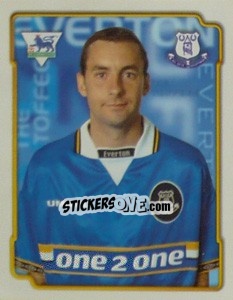 Figurina Don Hutchison - Premier League Inglese 1998-1999 - Merlin