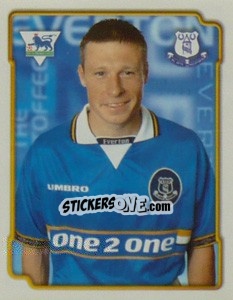 Sticker Nick Barmby - Premier League Inglese 1998-1999 - Merlin