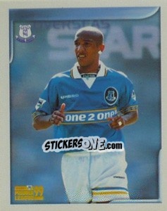 Figurina Olivier Dacourt (Overseas Star) - Premier League Inglese 1998-1999 - Merlin