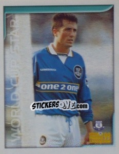 Sticker John Collins (World Cup Star) - Premier League Inglese 1998-1999 - Merlin
