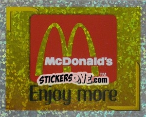 Sticker McDonalds Logo - Premier League Inglese 1998-1999 - Merlin