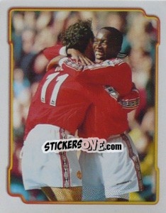 Sticker Q2 - Manchester United - Premier League Inglese 1998-1999 - Merlin