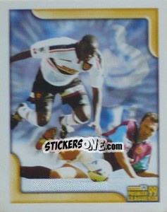 Figurina Yorke-Merson (Game Episode) - Premier League Inglese 1998-1999 - Merlin