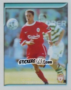 Sticker Michael Owen (Top Scorer) - Premier League Inglese 1998-1999 n. 285 - Merlin