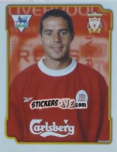 Sticker Jamie Redknapp - Premier League Inglese 1998-1999 - Merlin