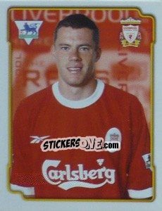 Sticker Jamie Carragher - Premier League Inglese 1998-1999 n. 299 - Merlin