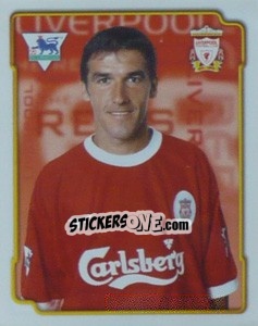 Sticker Karlheinz Riedle - Premier League Inglese 1998-1999 - Merlin