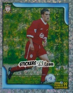 Figurina Michael Owen (Fans' Favourite) - Premier League Inglese 1998-1999 - Merlin