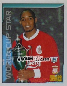 Cromo Paul Ince (World Cup Star) - Premier League Inglese 1998-1999 - Merlin