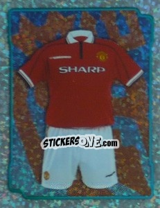 Figurina Home Kit - Premier League Inglese 1998-1999 - Merlin