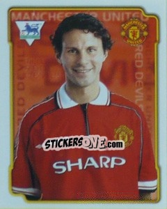 Figurina Ryan Giggs - Premier League Inglese 1998-1999 - Merlin