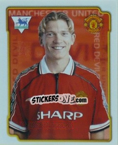Sticker Jesper Blomqvist - Premier League Inglese 1998-1999 - Merlin