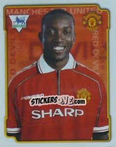 Sticker Dwight Yorke - Premier League Inglese 1998-1999 n. 329 - Merlin