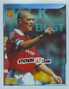 Figurina Roy Keane (Walk to His Best) - Premier League Inglese 1998-1999 - Merlin