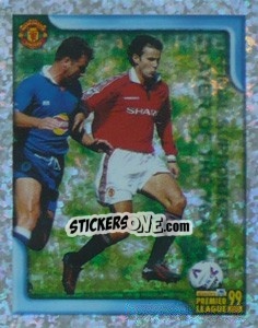 Figurina Ryan Giggs (Fans' Favourite) - Premier League Inglese 1998-1999 - Merlin